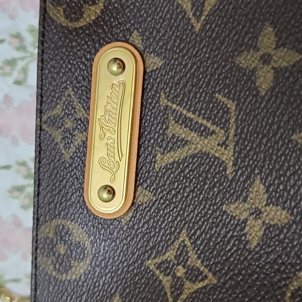 💎 Louis Vuitton 2 Way Eva Signature Brown Monogram Crossbody Pochette Bag - Picture 5 of 17